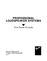 Fender 115sA-118sA - Owners Manual-5